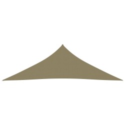 vidaXL Sonnensegel Oxford-Gewebe Dreieckig 5x5x6 m Beige