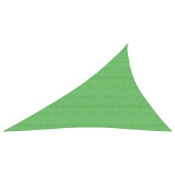 vidaXL Sonnensegel 160 g/m² Hellgrün 4x5x6,8 m HDPE
