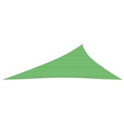 vidaXL Sonnensegel 160 g/m² Hellgrün 4x5x6,8 m HDPE