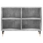vidaXL TV-Schrank Betongrau 69,5x30x50 cm Holzwerkstoff vidaXL TV-Schrank Betongrau 69,5x30x50 cm Holzwerkstoff