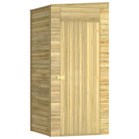 vidaXL Garten-Lagerschuppen 100x110x218 cm Kiefernholz Imprägniert