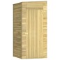 vidaXL Garten-Lagerschuppen 100x110x218 cm Kiefernholz Imprägniert vidaXL Garten-Lagerschuppen 100x110x218 cm Kiefernholz Imprägniert