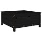 vidaXL Pflanzkübel Schwarz 82,5x82,5x39 cm Massivholz Kiefer vidaXL Pflanzkübel Schwarz 82,5x82,5x39 cm Massivholz Kiefer