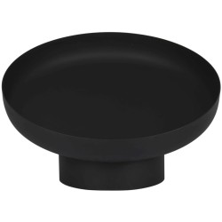 Esschert Design Feuerschale Schräglage Schwarz Stahl FF402