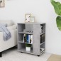 vidaXL Rollschrank Betongrau 60x35x75 cm Holzwerkstoff vidaXL Rollschrank Betongrau 60x35x75 cm Holzwerkstoff