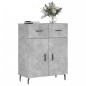 vidaXL Sideboard Betongrau 69,5x34x90 cm Holzwerkstoff vidaXL Sideboard Betongrau 69,5x34x90 cm Holzwerkstoff