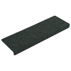 vidaXL Treppenmatten 15 Stk. Nadelvlies 65x21x4 cm Braun
