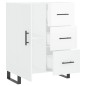 vidaXL Sideboard Hochglanz-Weiß 69,5x34x90 cm Holzwerkstoff vidaXL Sideboard Hochglanz-Weiß 69,5x34x90 cm Holzwerkstoff