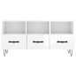 vidaXL TV-Schrank Hochglanz-Weiß 102x36x50 cm Holzwerkstoff vidaXL TV-Schrank Hochglanz-Weiß 102x36x50 cm Holzwerkstoff