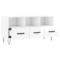 vidaXL TV-Schrank Hochglanz-Weiß 102x36x50 cm Holzwerkstoff vidaXL TV-Schrank Hochglanz-Weiß 102x36x50 cm Holzwerkstoff