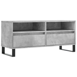 vidaXL TV-Schrank Betongrau 100x34,5x44,5 cm Holzwerkstoff