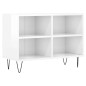vidaXL TV-Schrank Hochglanz-Weiß 69,5x30x50 cm Holzwerkstoff vidaXL TV-Schrank Hochglanz-Weiß 69,5x30x50 cm Holzwerkstoff