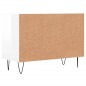 vidaXL TV-Schrank Hochglanz-Weiß 69,5x30x50 cm Holzwerkstoff vidaXL TV-Schrank Hochglanz-Weiß 69,5x30x50 cm Holzwerkstoff