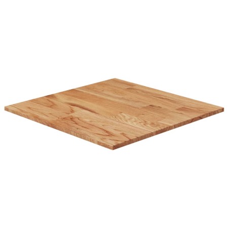 vidaXL Tischplatte Quadratisch Hellbraun 40x40x1,5cm Behandelte Eiche