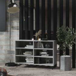 vidaXL Sideboard Grau Sonoma 103,5x35x70 cm Holzwerkstoff