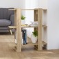 vidaXL Bücherregal/Raumteiler Sonoma-Eiche 80x30x87 cm vidaXL Bücherregal/Raumteiler Sonoma-Eiche 80x30x87 cm