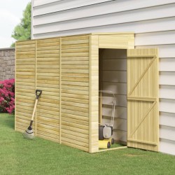 vidaXL Garten-Lagerschuppen 100x310x218 cm Kiefernholz Imprägniert