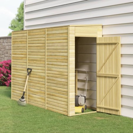 vidaXL Garten-Lagerschuppen 100x310x218 cm Kiefernholz Imprägniert