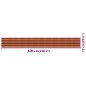 vidaXL Balkon-Sichtschutz Mehrfarbig 75x600 cm HDPE vidaXL Balkon-Sichtschutz Mehrfarbig 75x600 cm HDPE