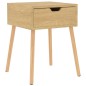 vidaXL Nachttisch Sonoma-Eiche 40x40x56 cm Holzwerkstoff vidaXL Nachttisch Sonoma-Eiche 40x40x56 cm Holzwerkstoff