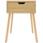 vidaXL Nachttisch Sonoma-Eiche 40x40x56 cm Holzwerkstoff vidaXL Nachttisch Sonoma-Eiche 40x40x56 cm Holzwerkstoff