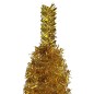 vidaXL Schlanker Weihnachtsbaum Golden 150 cm vidaXL Schlanker Weihnachtsbaum Golden 150 cm