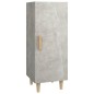 vidaXL Sideboard Betongrau 34,5x34x90 cm Holzwerkstoff