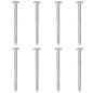 vidaXL Wandregale 4 Stk. Weiß und Sonoma-Eiche 40x9x3 cm vidaXL Wandregale 4 Stk. Weiß und Sonoma-Eiche 40x9x3 cm