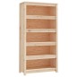 vidaXL Bücherregal 80x35x154 cm Massivholz Kiefer vidaXL Bücherregal 80x35x154 cm Massivholz Kiefer