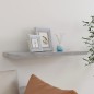 vidaXL Schweberegal Betongrau 80x23,5x3,8 cm MDF vidaXL Schweberegal Betongrau 80x23,5x3,8 cm MDF