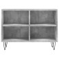 vidaXL TV-Schrank Betongrau 69,5x30x50 cm Holzwerkstoff vidaXL TV-Schrank Betongrau 69,5x30x50 cm Holzwerkstoff