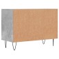 vidaXL TV-Schrank Betongrau 69,5x30x50 cm Holzwerkstoff vidaXL TV-Schrank Betongrau 69,5x30x50 cm Holzwerkstoff