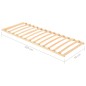 vidaXL Lattenrost mit 13 Latten 70x200 cm vidaXL Lattenrost mit 13 Latten 70x200 cm