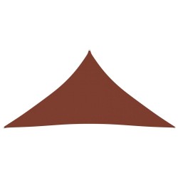 vidaXL Sonnensegel Oxford-Gewebe Dreieckig 4,5x4,5x4,5 m Terrakottarot