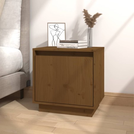 vidaXL Nachttisch Honigbraun 40x30x40 cm Massivholz Kiefer