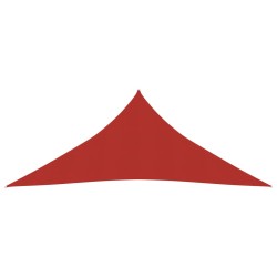 vidaXL Sonnensegel 160 g/m² Rot 5x6x6 m HDPE