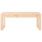 vidaXL Gartenbank 110x38x45 cm Massivholz Kiefer vidaXL Gartenbank 110x38x45 cm Massivholz Kiefer