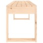 vidaXL Gartenbank 110x38x45 cm Massivholz Kiefer vidaXL Gartenbank 110x38x45 cm Massivholz Kiefer