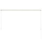 vidaXL Einziehbare Markise 250×150 cm Creme vidaXL Einziehbare Markise 250×150 cm Creme