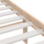 vidaXL Massivholzbett 100x200 cm vidaXL Massivholzbett 100x200 cm