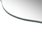 vidaXL Wandspiegel 4 Stk. 100x23 cm Wellenförmig Glas vidaXL Wandspiegel 4 Stk. 100x23 cm Wellenförmig Glas