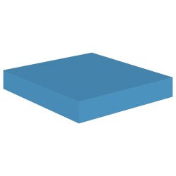 vidaXL Schwebendes Wandregal Blau 23x23,5x3,8 cm MDF