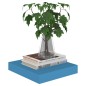 vidaXL Schwebendes Wandregal Blau 23x23,5x3,8 cm MDF vidaXL Schwebendes Wandregal Blau 23x23,5x3,8 cm MDF