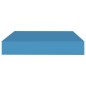 vidaXL Schwebendes Wandregal Blau 23x23,5x3,8 cm MDF vidaXL Schwebendes Wandregal Blau 23x23,5x3,8 cm MDF