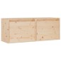 vidaXL Wandschränke 2 Stk. 45x30x35 cm Massivholz Kiefer vidaXL Wandschränke 2 Stk. 45x30x35 cm Massivholz Kiefer