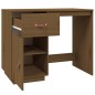 vidaXL Schreibtisch Honigbraun 95x50x75cm Massivholz Kiefer vidaXL Schreibtisch Honigbraun 95x50x75cm Massivholz Kiefer