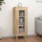 vidaXL Sideboard Sonoma-Eiche 34,5x34x90 cm Holzwerkstoff vidaXL Sideboard Sonoma-Eiche 34,5x34x90 cm Holzwerkstoff