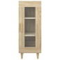 vidaXL Sideboard Sonoma-Eiche 34,5x34x90 cm Holzwerkstoff vidaXL Sideboard Sonoma-Eiche 34,5x34x90 cm Holzwerkstoff