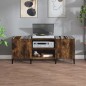 vidaXL Plattenschrank Räuchereiche 121x38x48 cm Holzwerkstoff vidaXL Plattenschrank Räuchereiche 121x38x48 cm Holzwerkstoff