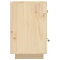 vidaXL Nachttisch 40x34x55 cm Massivholz Kiefer vidaXL Nachttisch 40x34x55 cm Massivholz Kiefer